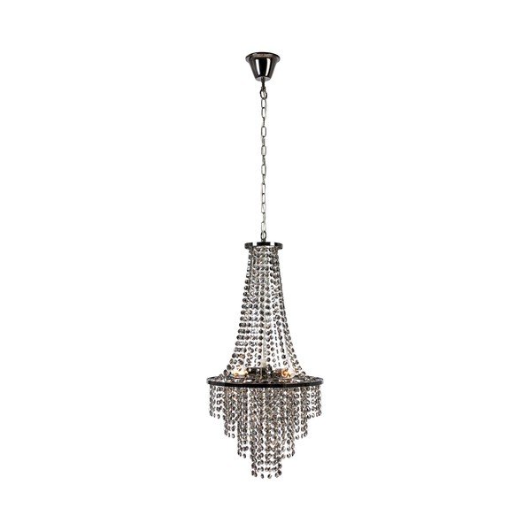 Čierne závesné svietidlo Markslöjd Allington Chandelier, ø 38 cm