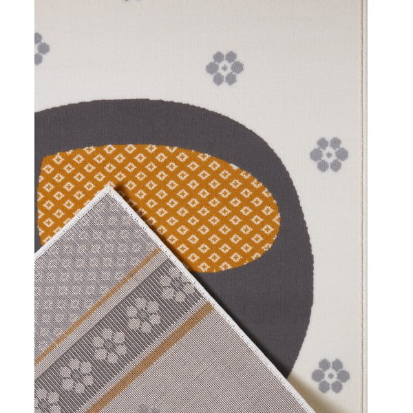 Sivý detský koberec 150x80 cm Happy Elefant - Hanse Home-image-3