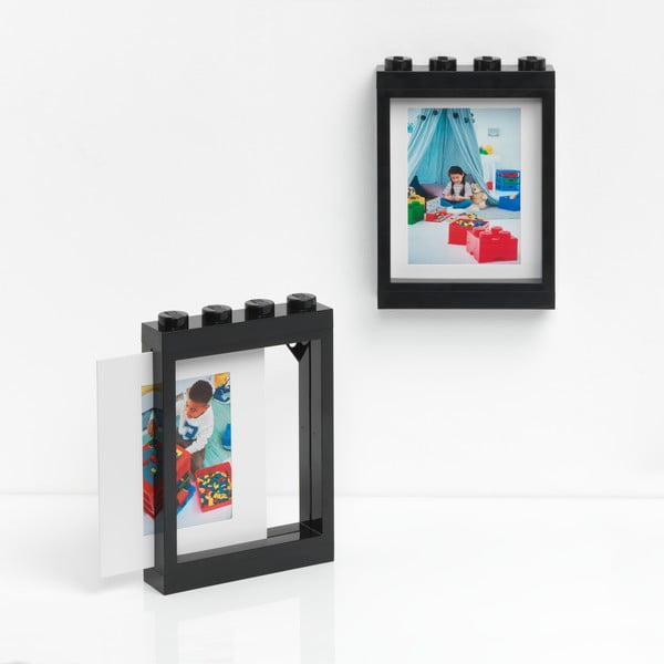 Čierny rámček na fotku LEGO®, 19,3 x 26,8 cm-image-3