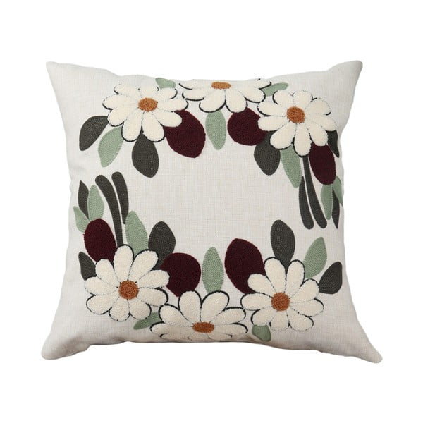 Ľanový dekoračný vankúš 43x43 cm Papatya – Mioli Decor