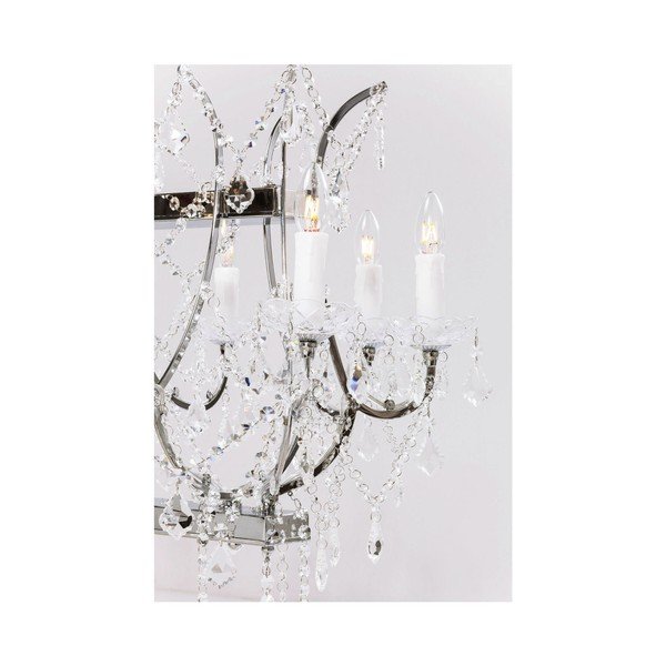 Závesné svietidlo v striebornej farbe Kare Design Deluxe-image-4