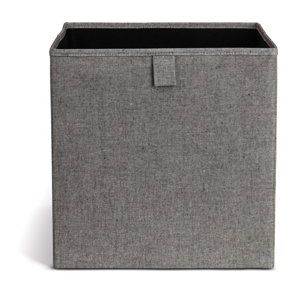 Sivý látkový úložný box 32x31,5x31,5 cm Soft Storage Cube – Bigso