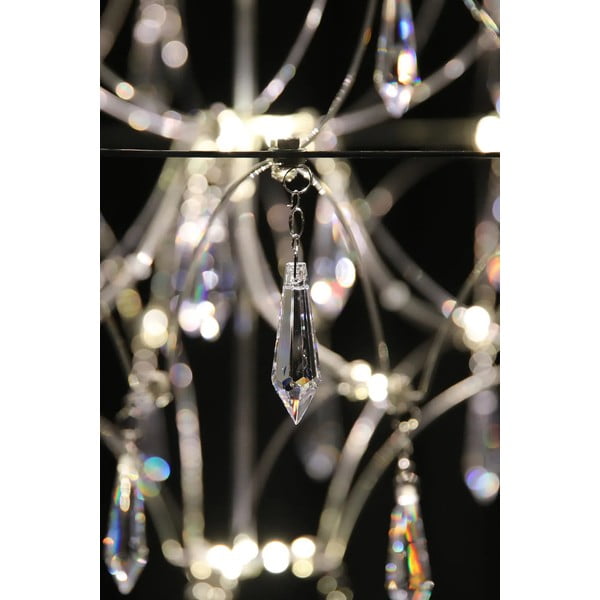 LED závesné svietidlo v striebornej farbe ø 60 cm Efesos – Markslöjd-image-2