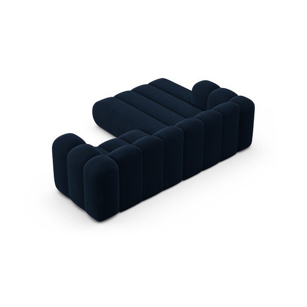 Tmavomodrá rohová pohovka (ľavý roh) Lupine – Micadoni Home-image-3