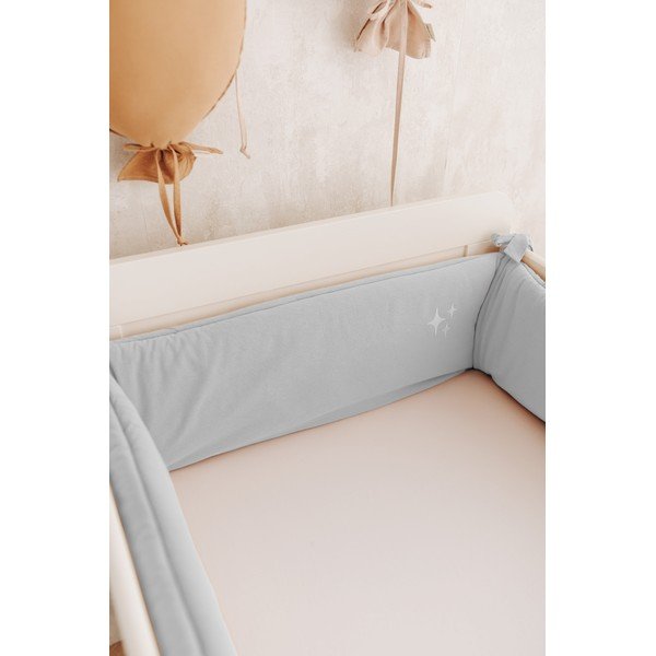 Mantinel do postieľky 180 cm Stars – Malomi Kids-image-1