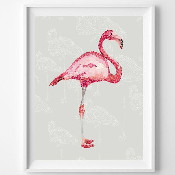 Plagát Le Flamingo, A3