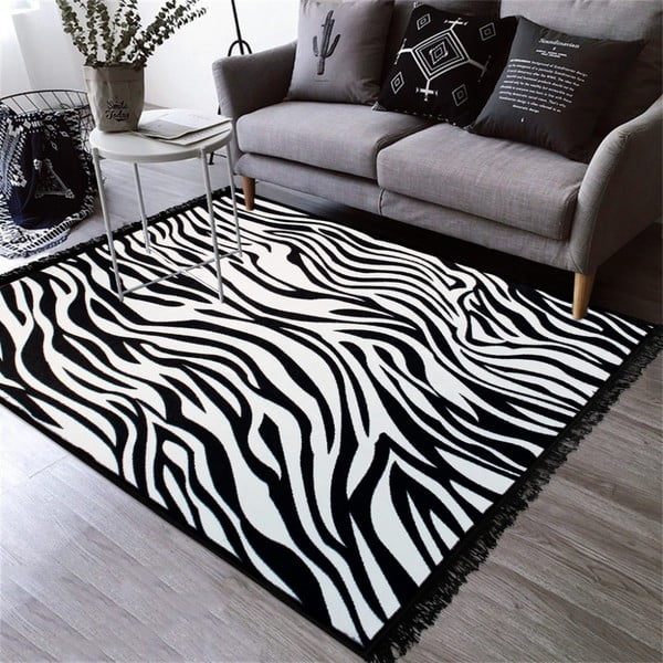 Obojstranný prateľný koberec Kate Louise Doube Sided Rug Zebra, 160 × 250 cm-image-1