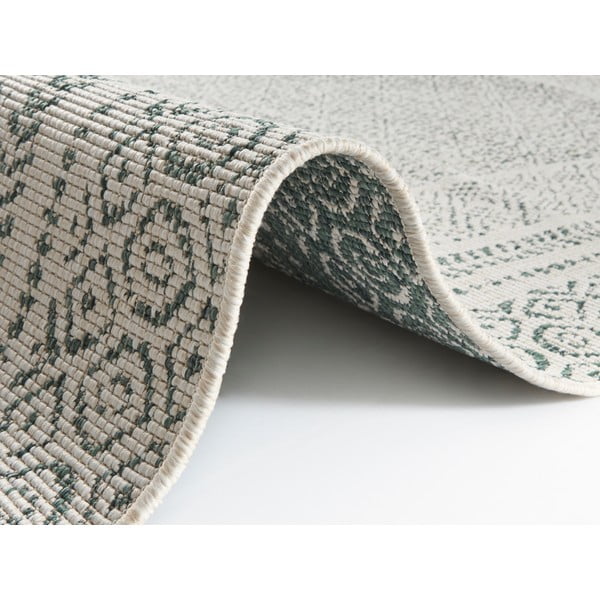 Zeleno-biely vonkajší behúň Ragami Berlin, 80 x 250 cm-image-2