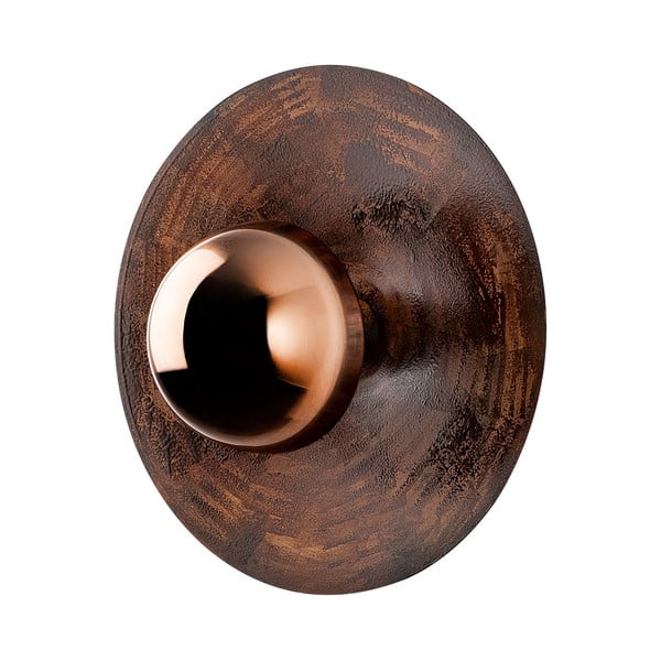 Nástenné svietidlo v medenej farbe ø 38 cm Kurt – Opviq lights