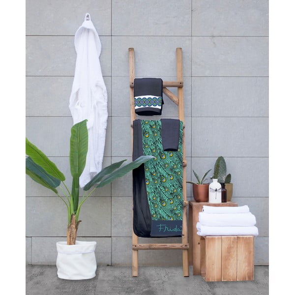 Súprava 3 uterákov Madre Selva Peacock-image-1