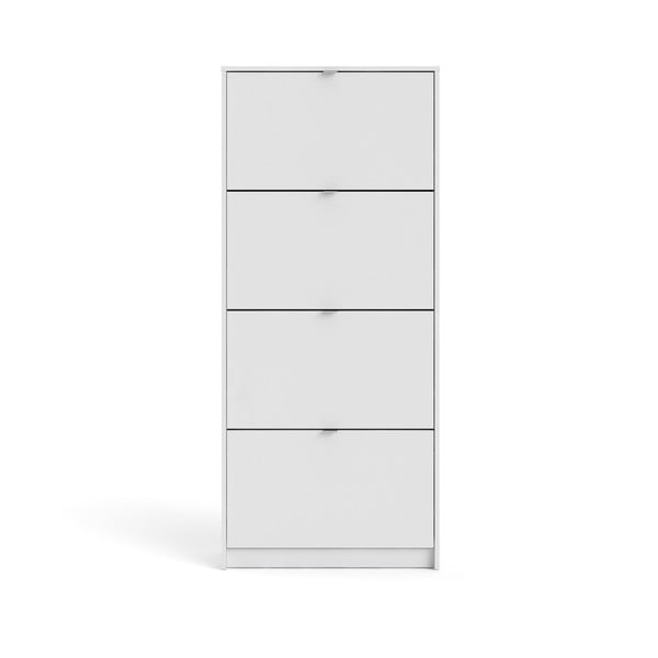 Biela výklopná skrinka na topánky Shoes – Tvilum-image-2