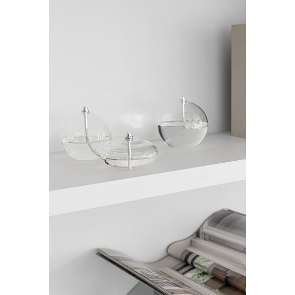 Sklenená olejová lampa (výška  10 cm) Aura – Mette Ditmer Denmark-image-2