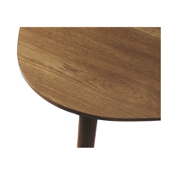 Hnedé konferenčné stolíky v súprave 2 ks v dekore duba 70x100 cm Adda – Unique Furniture-image-4