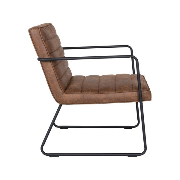 Hnedé kreslo Canett Pelham-image-2