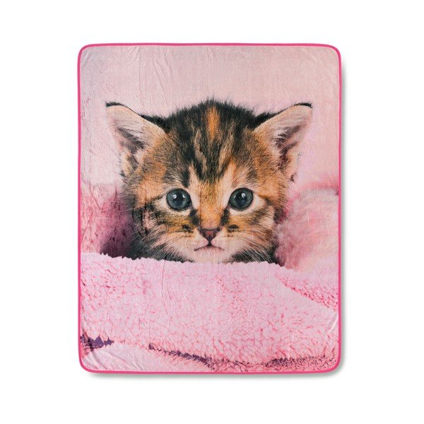 Prikrývka HIP Sweety Pink, 130 × 160 cm-image-1