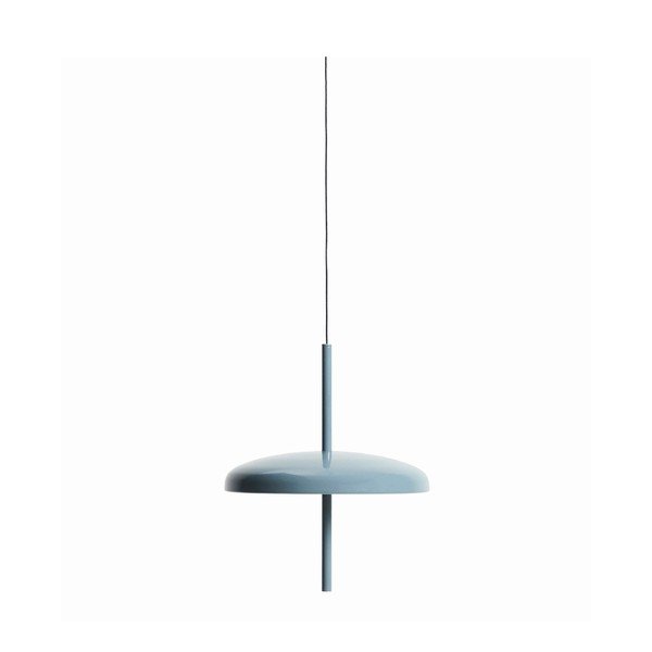 Modré LED závesné svietidlo so stmievačom s kovovým tienidlom ø 16 cm Porte – Kave Home