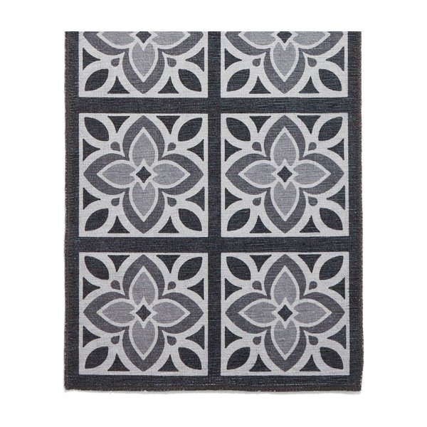 Tmavosivý prateľný behúň 76x230 cm Victoria Grey – Think Rugs-image-4