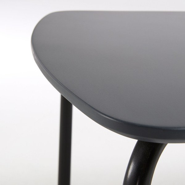 Čierny stôl La Forma Tramp, 160 x 80 cm-image-3