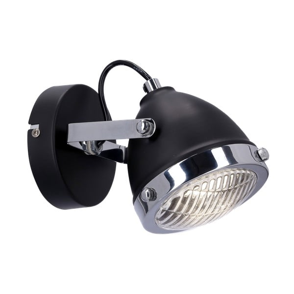 Čierne nástenné svietidlo Crazy – Candellux Lighting