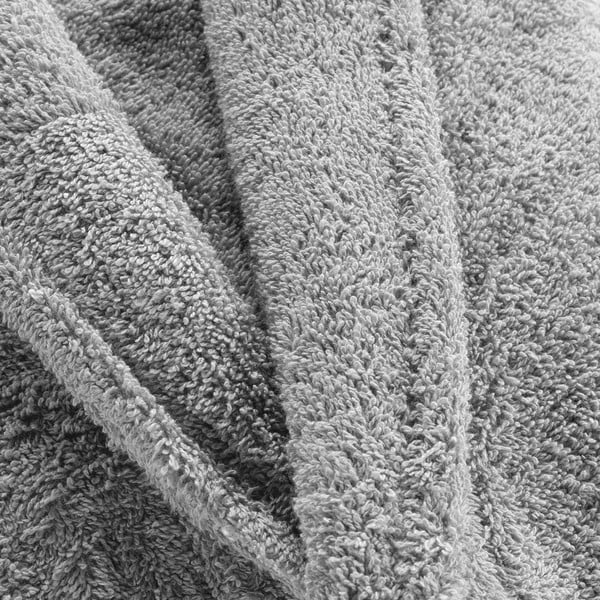 Svetlosivý bavlnený župan veľkosť M Tendresse – douceur d'intérieur-image-2