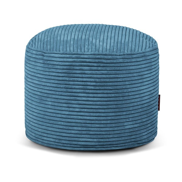 Modrý menčestrový sedací vak Mini – SLOWDOWN