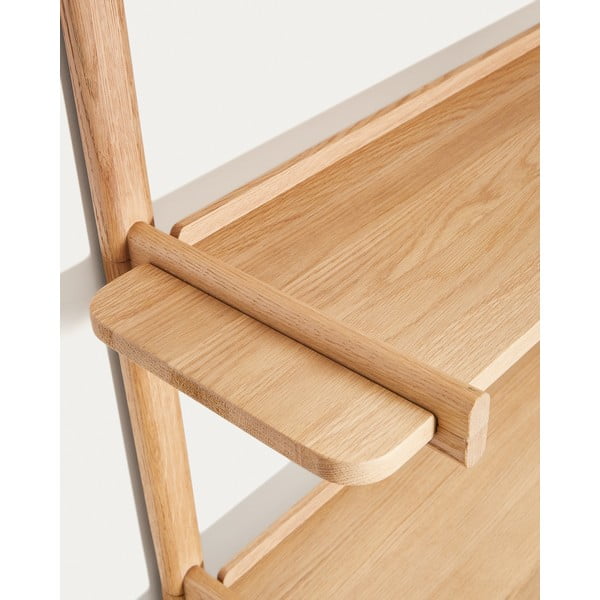 Modulárny policový systém z dubového dreva v prírodnej farbe 90x98 cm Sitra – Kave Home-image-4