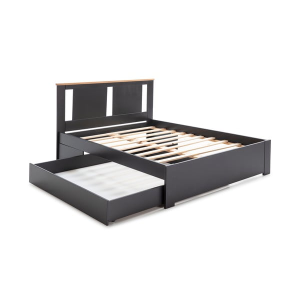 Antracitovosivá zásuvka Marckeric Enara, 137 x 147 cm-image-2