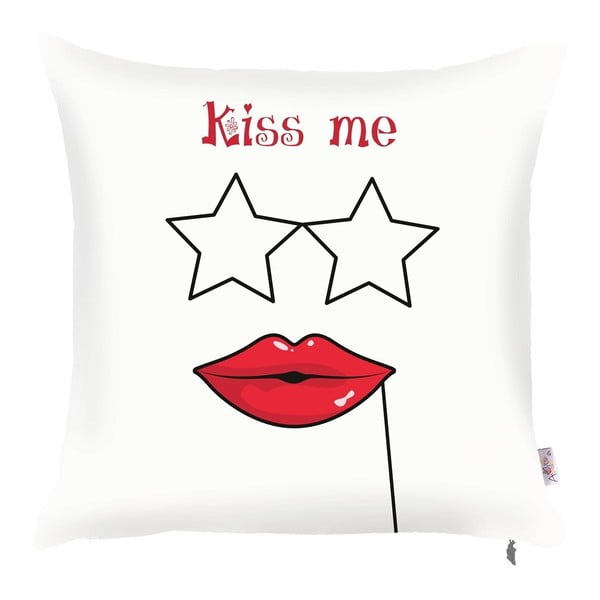Obliečka na vankúš Mike & Co. NEW YORK Kiss Me, 43 x 43 cm