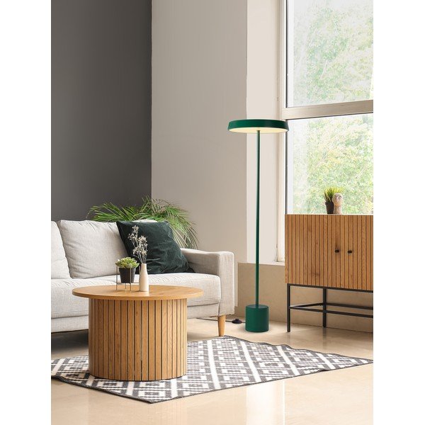 Zelená kovová LED stojacia lampa (výška  136 cm) Vetro – Nova Luce-image-4