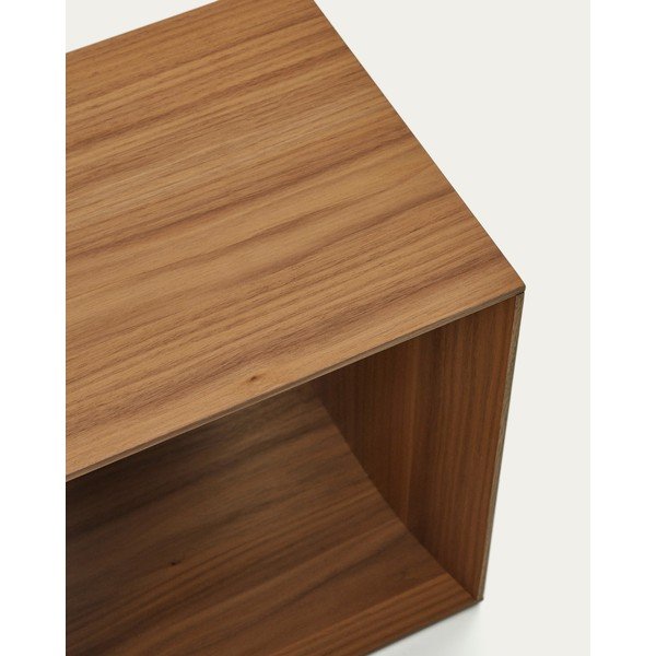 Modulárny policový systém v dekore orecha v prírodnej farbe 34x38 cm Litto – Kave Home-image-3