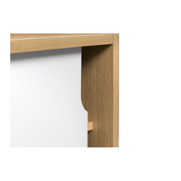 Biela skriňa TemaHome Dann Cupboard Oak-image-4