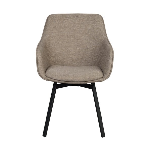 Béžové čalúnené jedálenské kreslá v súprave 2 ks Alison – Rowico-image-2