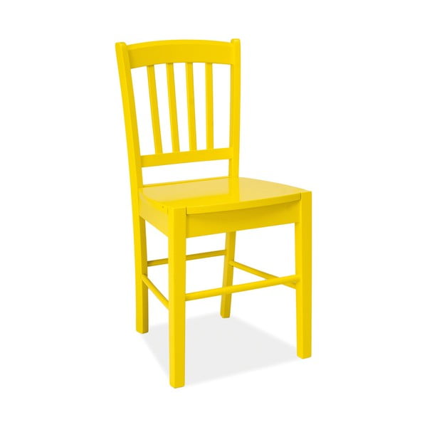 Jedálenská stolička CD-57, žltá