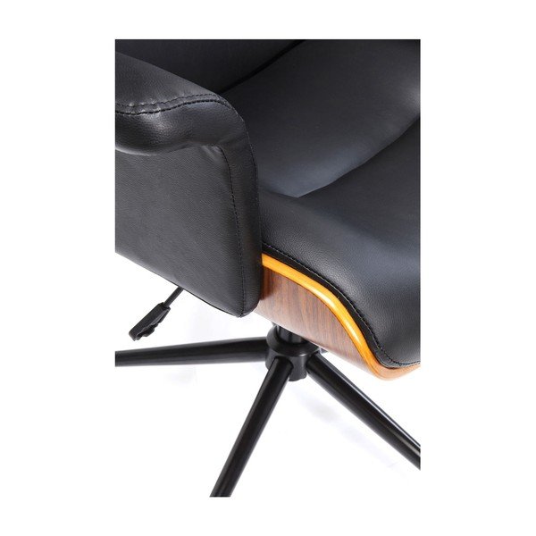 Čierna kancelárska stolička Kare Design Check Out-image-4