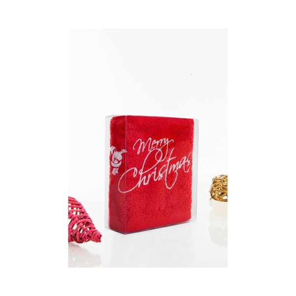 Osuška Christmas Merry Red, 30 x 50 cm-image-2
