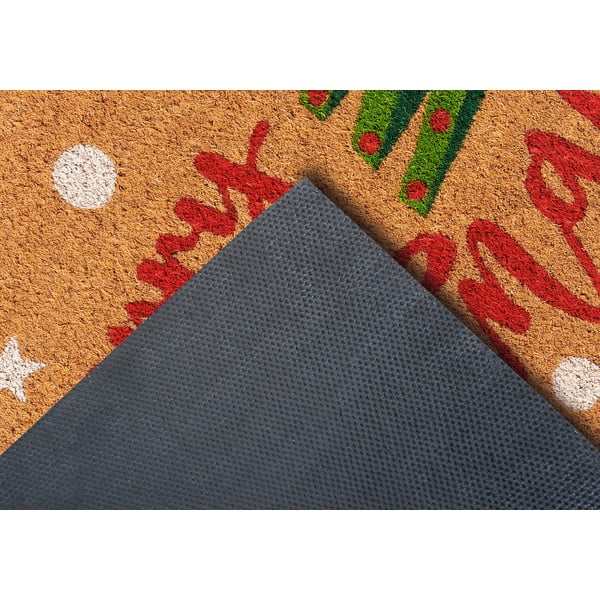 Rohožka s vianočným motívom z kokosového vlákna 40x70 cm Merry Christmas – Hanse Home-image-4