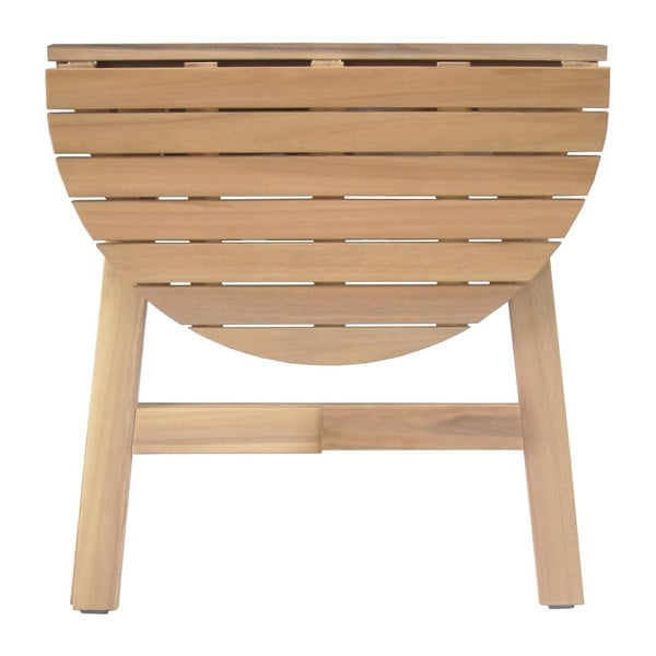 Záhradný jedálenský stôl z masívu akácie 45x70 cm Nina - LDK Garden-image-1