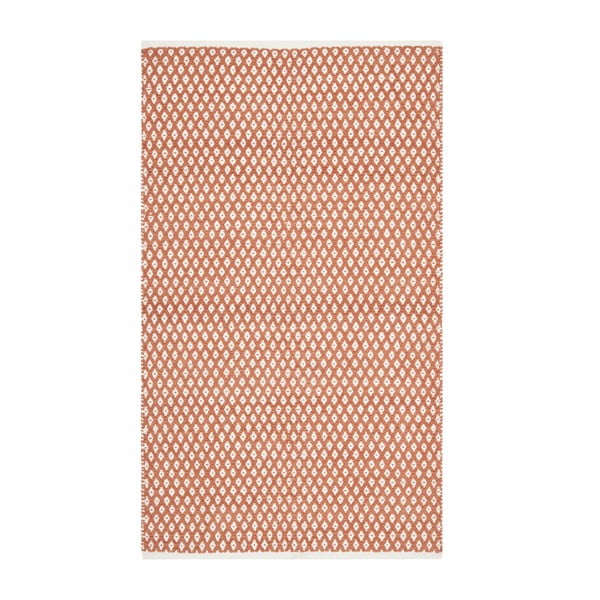 Červený koberec Safavieh Nantucket, 152 x 91 cm