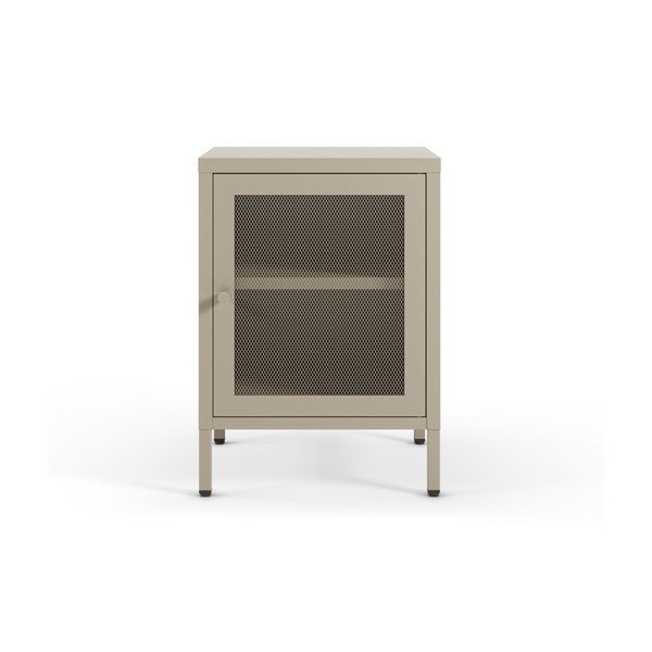 Krémovobiely nočný stolík Fayna – Marckeric-image-2