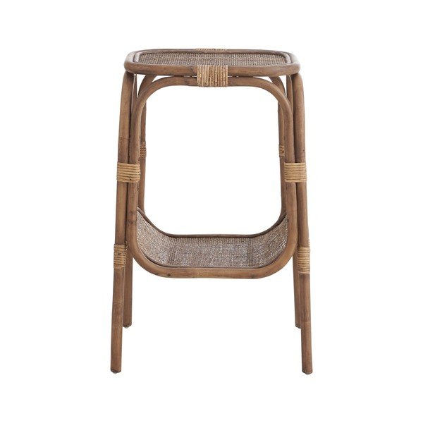 Ratanový okrúhly odkladací stolík ø 41 cm Magnolia – Ellos Home