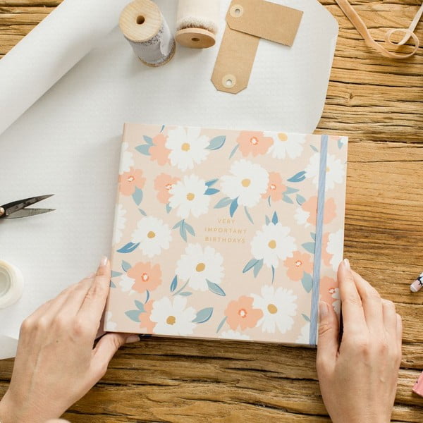 Zápisník na narodeniny 6 str. Pink Daisy – Busy B-image-3