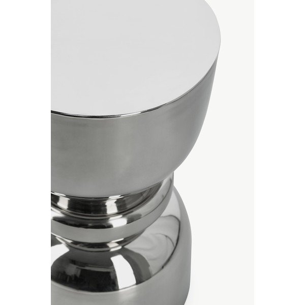 Oceľový okrúhly odkladací stolík ø 30,5 cm Animesh – Bizzotto-image-1