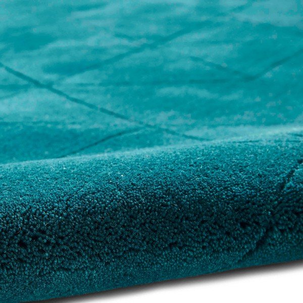 Smaragdovozelený vlnený koberec Think Rugs Kasbah, 120 x 170 cm-image-1