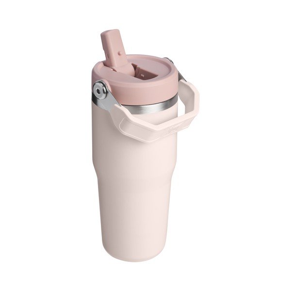 Svetloružová termoska z nehrdzavejúcej ocele 410 ml IceFlow™ Flip Straw 2.0 Tumbler Rose Quartz – Stanley-image-2