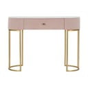 Ružový konzolový stolík 100x40 cm Montpellier - Mauro Ferretti