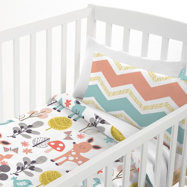 Detské bavlnené obliečky Moshi Moshi Woodland, 100 × 120 cm-image-2