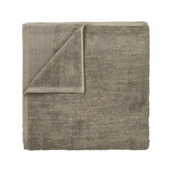 Hnedý bavlnený uterák Blomus, 100 x 50 cm