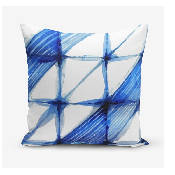 Obliečka na vankúš s prímesou bavlny Minimalist Cushion Covers Aquarel, 45 × 45 cm