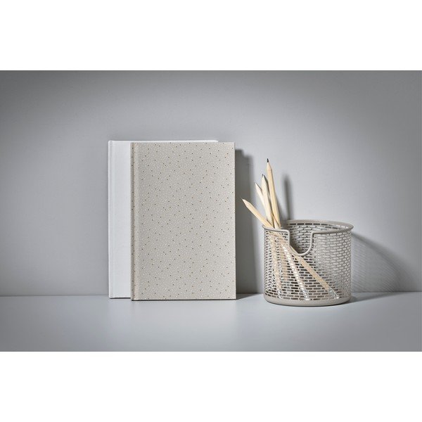 Sivý kovový úložný košík Zone Inu, ø 10 cm-image-1