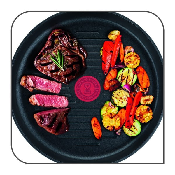 Grilovacia hliníková panvica s nepriľnavým povrchom ø 26 cm Unlimited E2294074 – Tefal-image-4